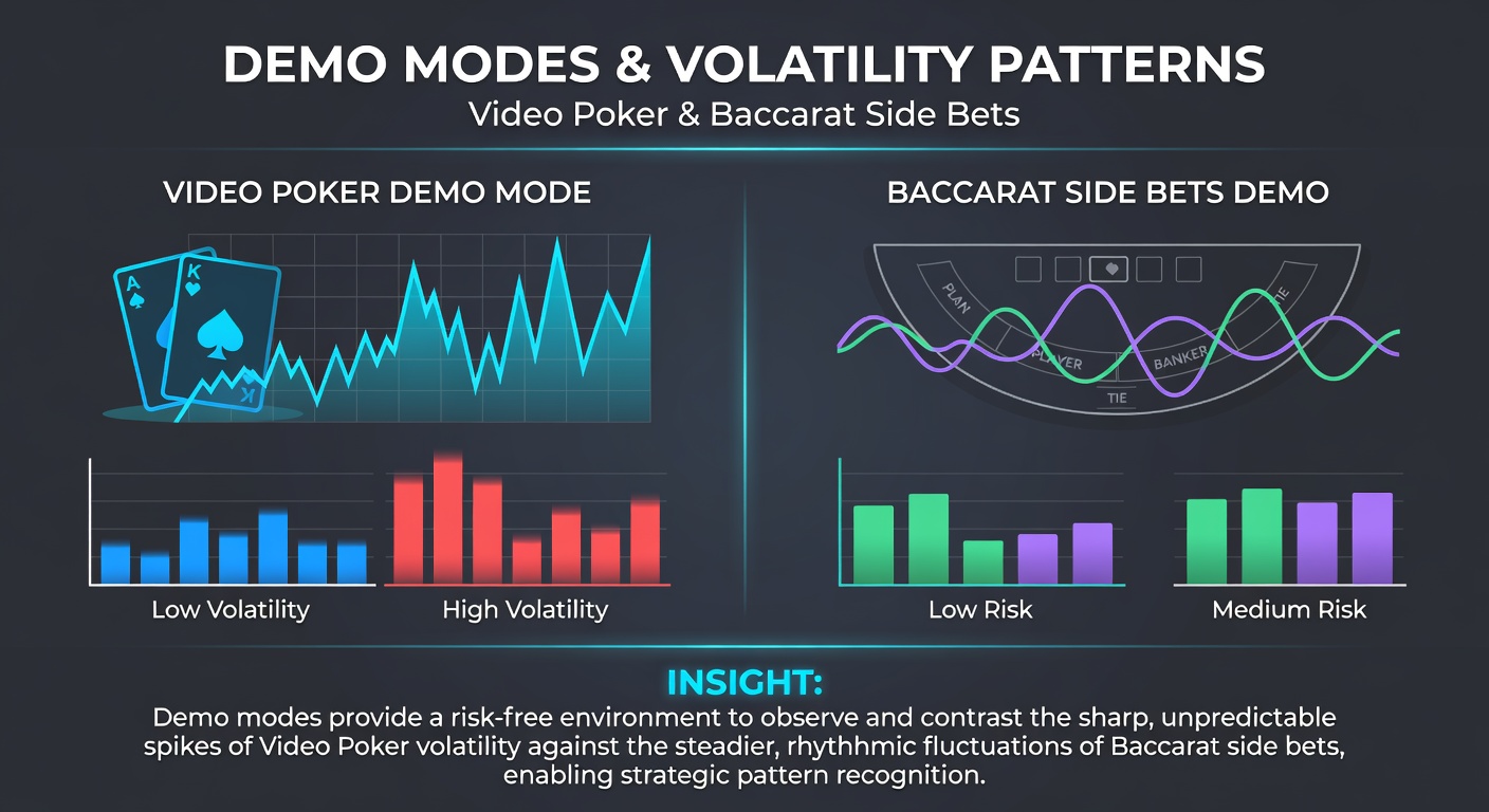 Analyse von Volatilitätsmustern in simulierten Baccarat Side Bets