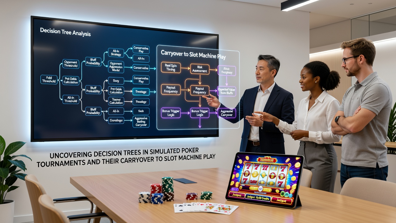 Vergleich von Poker-Entscheidungsbäumen mit Slot-Spielstilen in Simulationen